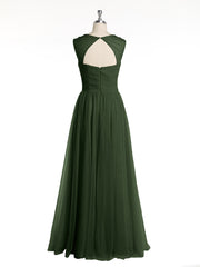 CROISÉ-Plissée Tulle Robes Longues Avec Bretelles Perlées Olive Verte Grande Taille