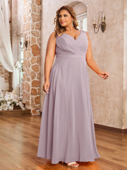 Spaghetti Bretelle Dentelle Robe avec Corset Dos Dusk Grande Taille