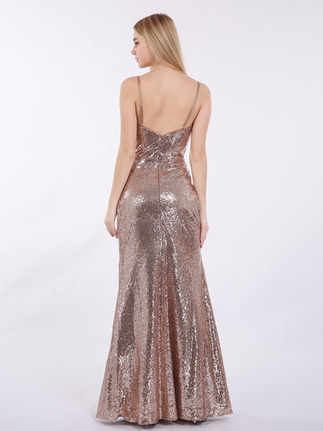 Robe Cocktail Champagne Onyx Nite Avec Veste - Taille 6 - Paillettes, Bretelles Spaghetti - Neuf Avec étiquettes