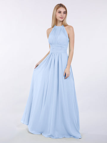 Robe à col licou à imprimé floral, robe buste oncée de