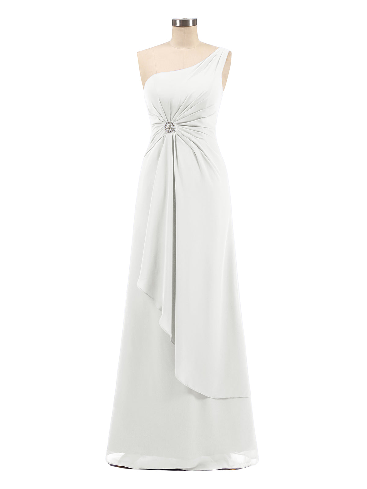 BABARONI Mousseline Ivoire Robes Demoiselle D'honneur A-ligne Une ...